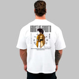 Camiseta Oversized Ghost Of Sparta - IRON WORLD™