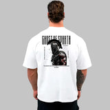 Camiseta Oversized Ghost Of Sparta - IRON WORLD™