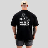 Camiseta Oversized Goku No Pain No Gain- IRON WORLD™