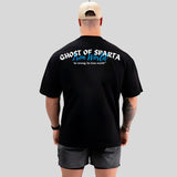 Camiseta Oversized Ghost Of Sparta - IRON WORLD™
