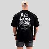 Camiseta Oversized Black Clouver- IRON WORLD™