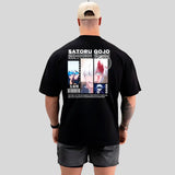 Camiseta Oversized satoru gojo- IRON WORLD™